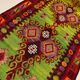 Small Vintage Turkish Kilim 172x92 cm Wool Kelim Rug Red Black Pink Blue Green