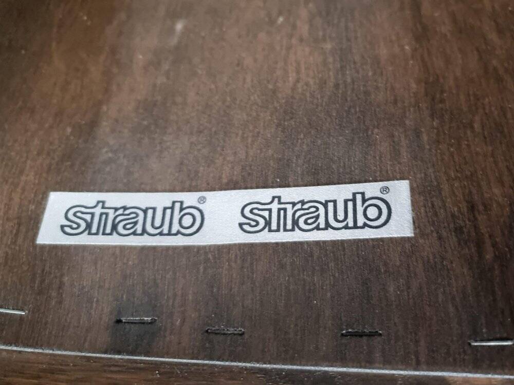 2 Leather and Oak Swivel Armchairs by Carl Straub, 1960s