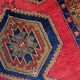 Handmade antique Turkish Anatolian rug 115cm x 218cm, 1920s