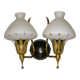 Double wall light Lunel from the 1950s.