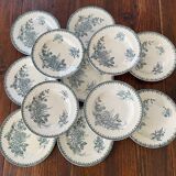 12-piece “Terre de fer” service, Margot model