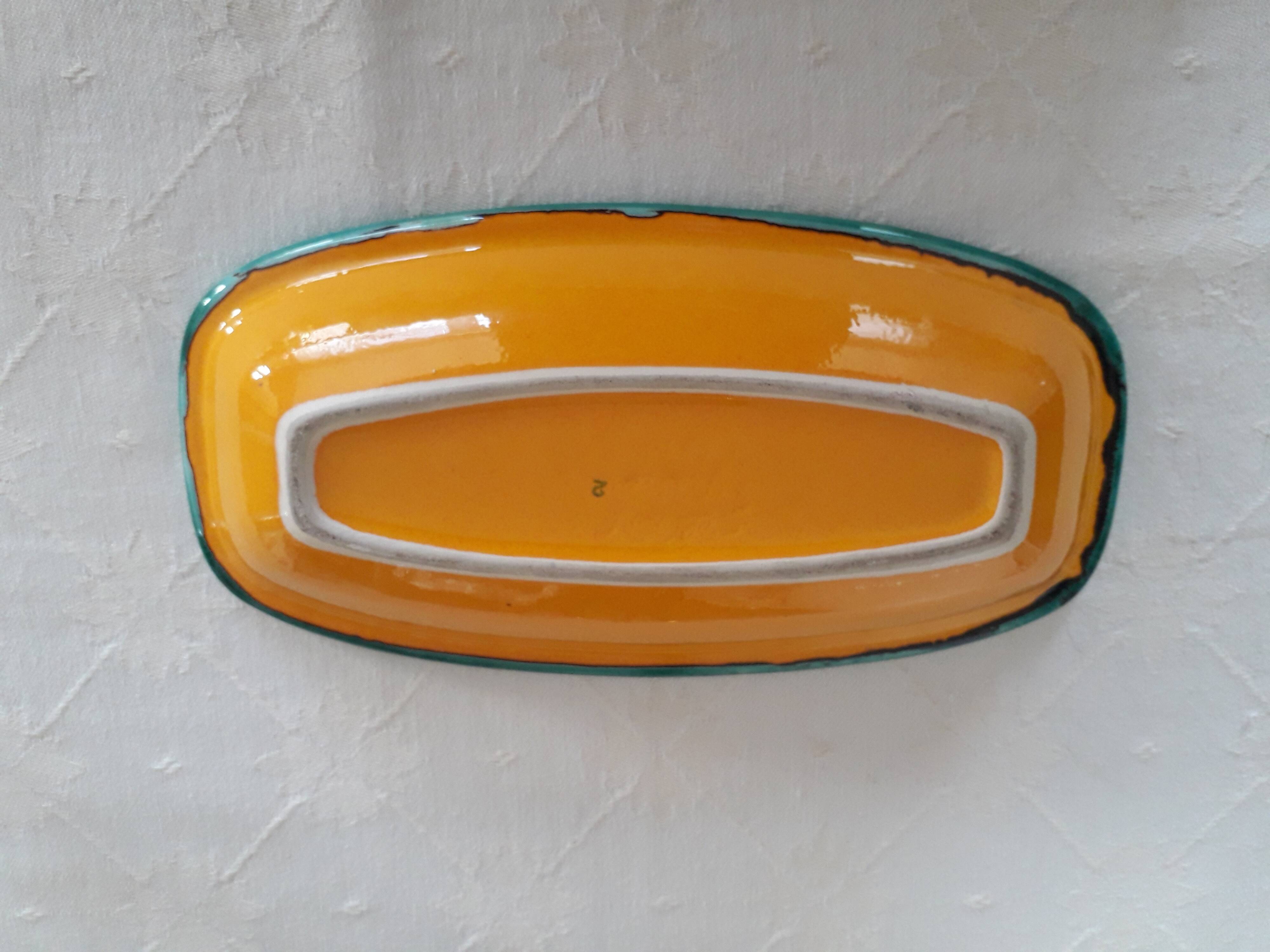 Vide-poche vintage en céramique de Saint Clément