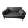 2-seater grey danish sofa