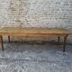 Table de ferme en sapin 251 x 85
