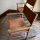 Fauteuil safari à bascule pliant 1950