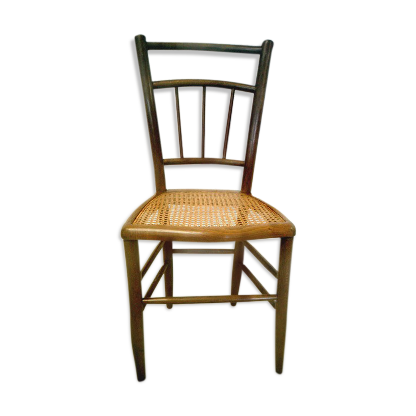 Chaise de bistrot cannée