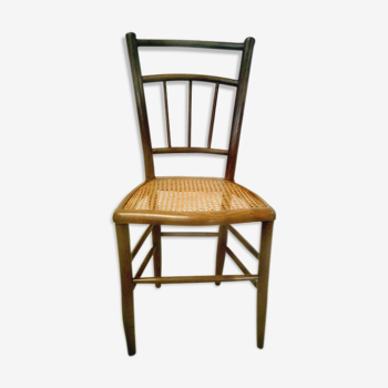 Cane bistro chair