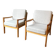 Lounge chair by Ole Wanscher for P. Jeppesen, Set of 2