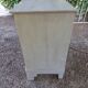 Chest of drawers late nineteenth century patinated gray