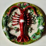 Decorative earthenware dish by J. Caldas da Rainha