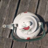 Earthenware teapot