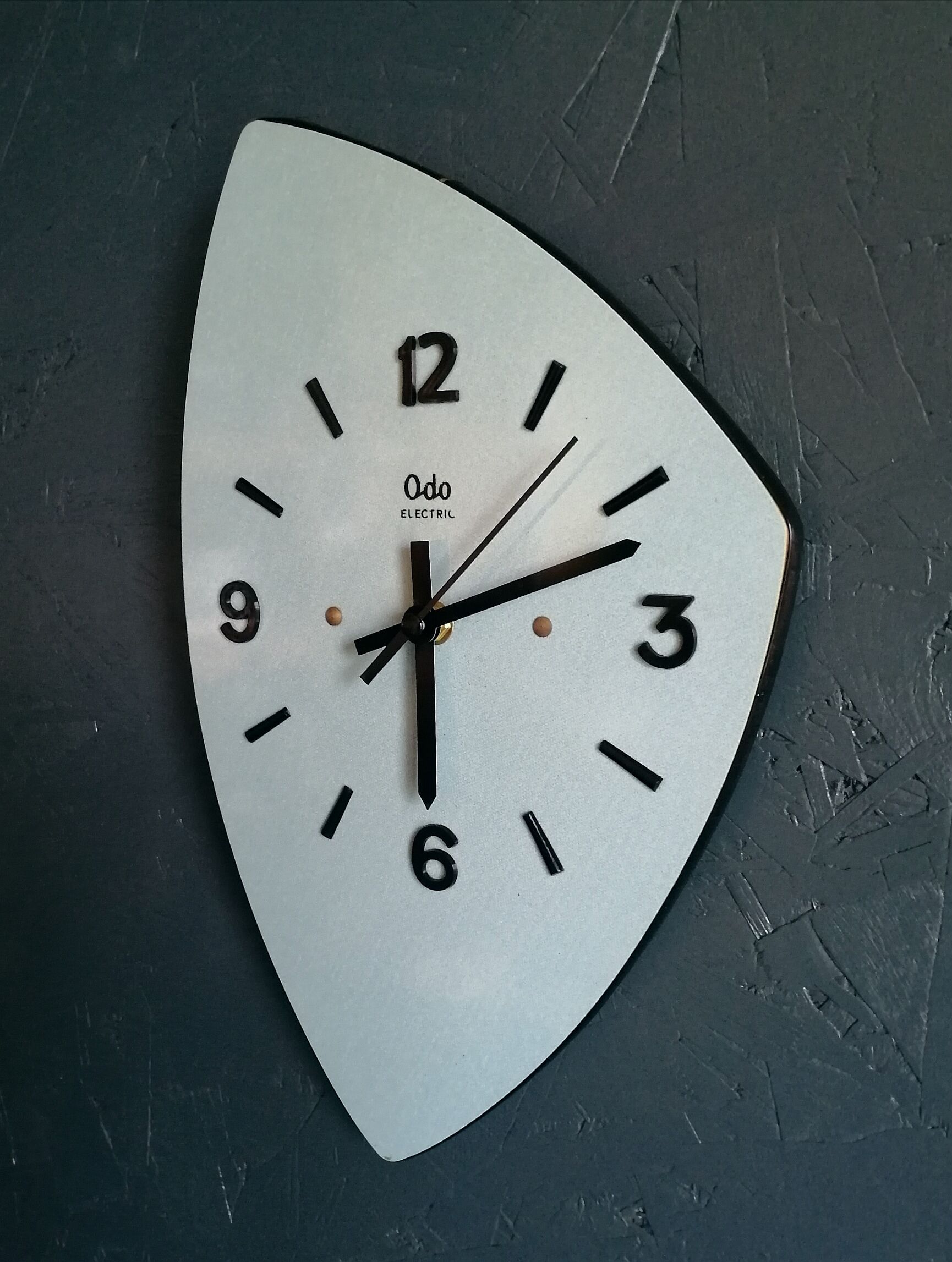 Vintage clock, "Blue Odo" wall clock