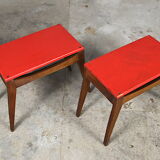 Camellia tables in oak vintage 1950