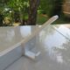 Modernist aluminium coat rack from the 1970s.