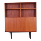 Teak bookcase, Scandinavian design, 1960s, designer: Bertil Fridhagen, prod