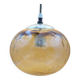 Suspension Parscot Globe amber