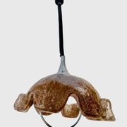 Mazzega Murano glass pendant light, Italy 1970