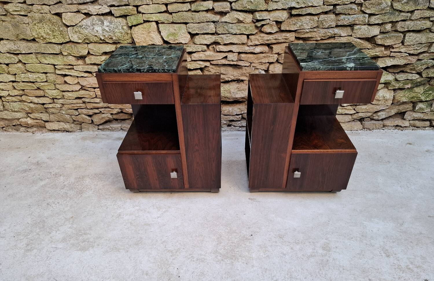 Art Deco bedside tables