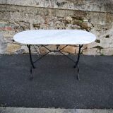 Marble bistro table
