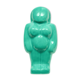 Gaia turquoise sea vase