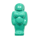 Gaia turquoise sea vase
