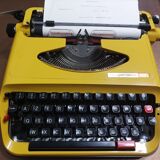 Typewriter Brother Nogamatic 600 Yellow