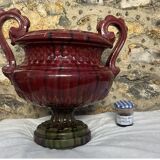 Large Medici jardinière in glazed earthenware