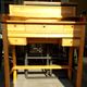 Custom desk/console with 5 drawers and removable upper section.