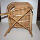 Small rattan armchair Children's chair Doll