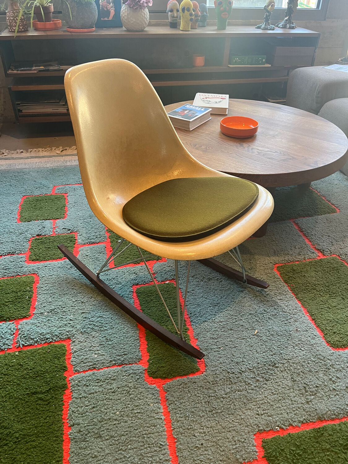 Pair of rocking chairs by Charles and Ray Eames for Herman Miller 1960