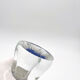 Sculptural vase - Josef Hospodka Chribska - Sommerso Blue - 1960