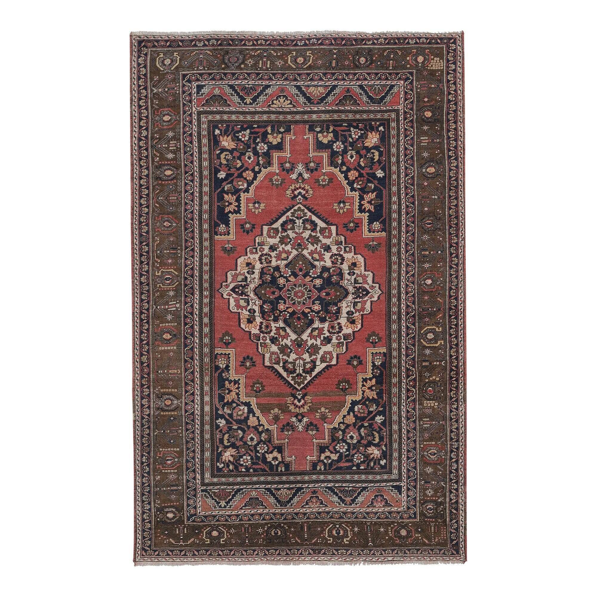 Vintage Turkish rug handmade 195x320 cm