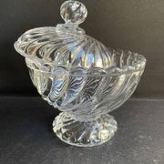 Baccarat Bamboo Twisted Sugar Bowl