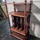 Antique walnut music cabinet
