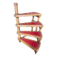Stepladder, English library staircase