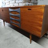 Vintage Scandinavian teak sideboard