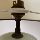 Vintage ceramic foot lamp