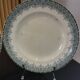5 flat plates in Longwy earthenware model “Suzanne” Terre de Fer