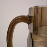Smoked glass carafe