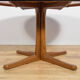 Mid-century round extendable teak dining table from McIntosh, United Kingdom, 1960s