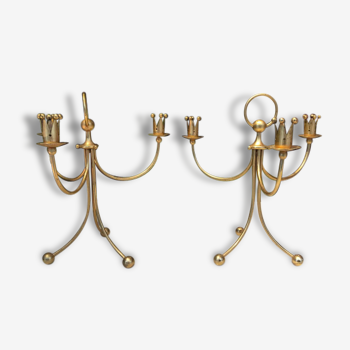 Pair of candelabra