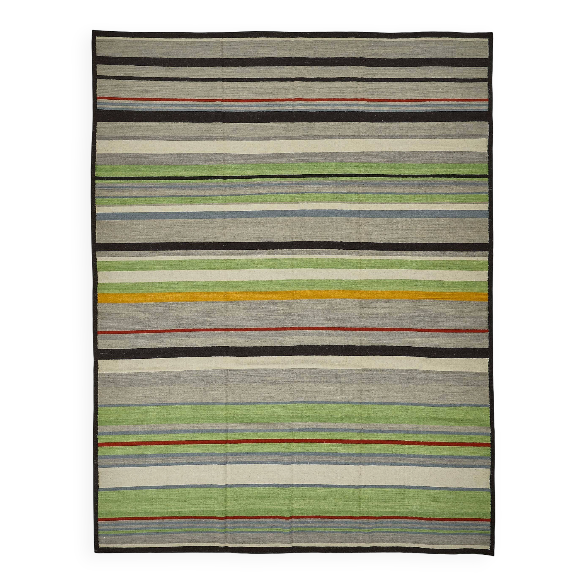 Contemporary Tribal Decorative Kilim 280 cm x 363 cm