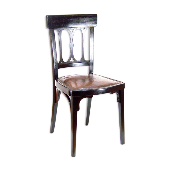 Chaise Nr. 359 viennoise en bois courbé de J & J Kohn 1900s