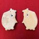 Henriot Quimper earthenware bouquetettes (couple)