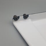 Wall shelf enamelled