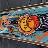 Antique Tapestry "Prelude to an Eclipse" 1980