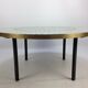 Large Round Mosaic Coffee Table by Berthold Muller, 1950s