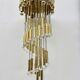 Mid-century design hanging lamp by Ernst Palme , Germany , 1970s