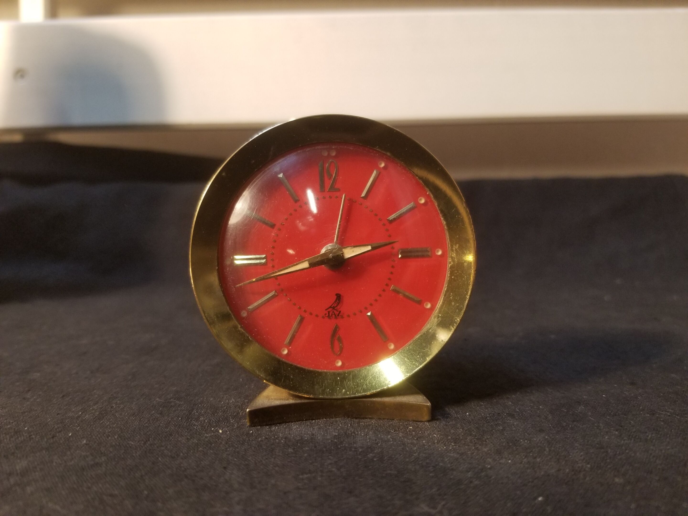Mechanical vintage alarm clock Jaz Montric - 60s