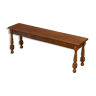 Early XXth Century Solid Oak Bench